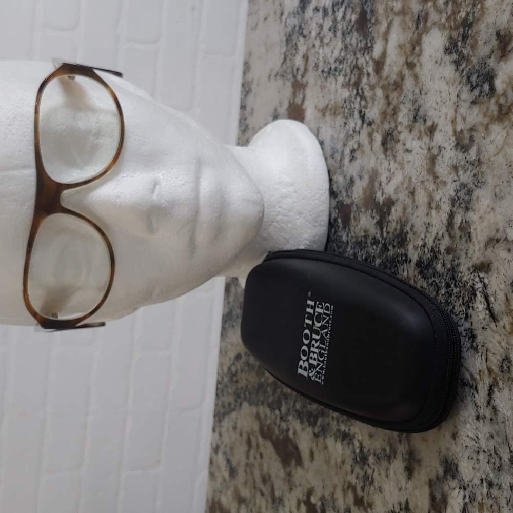 Booth and Bruce England glasses